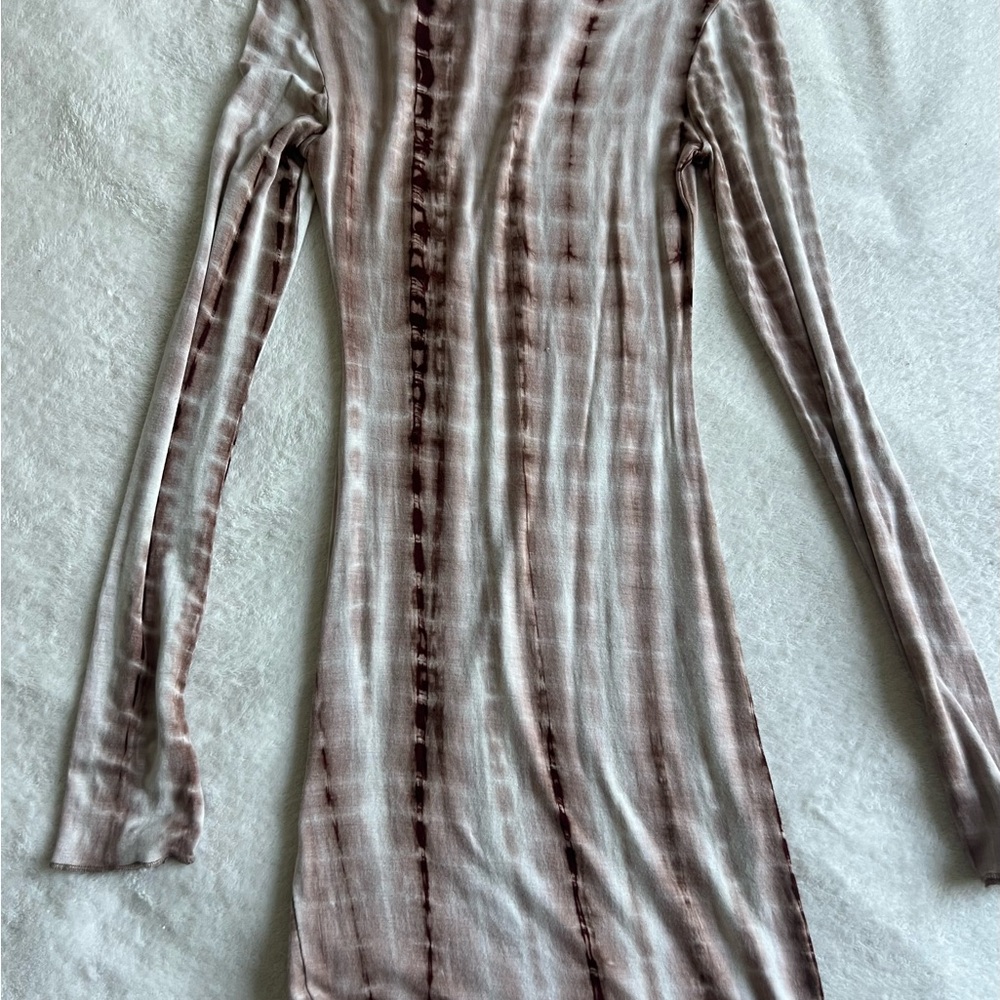Princess Polly Long Sleeve Tie-Dye Dress